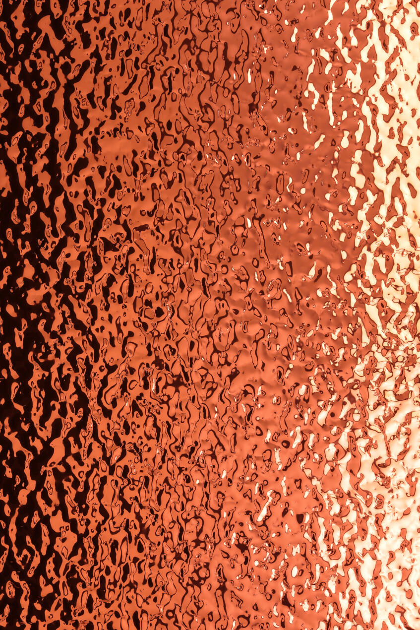 Alu Mirror Polished Lava Clay Jar