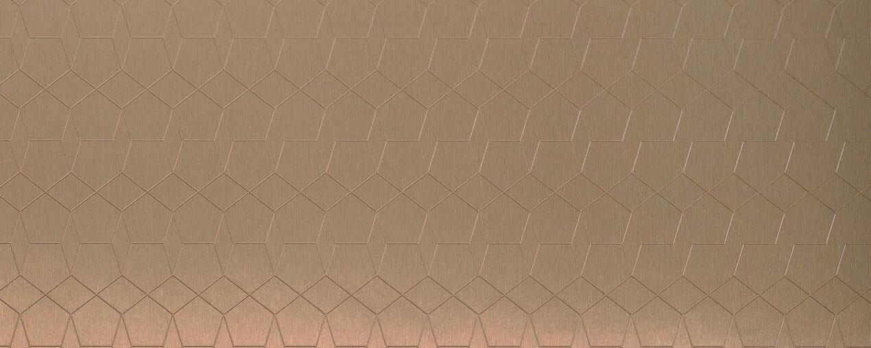 Alu Brushed Sapphire Bronzetone