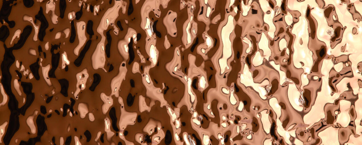 Polished Aluminium LAVA Coppertone