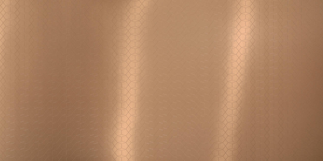 Alu Brushed Sapphire Bronzetone